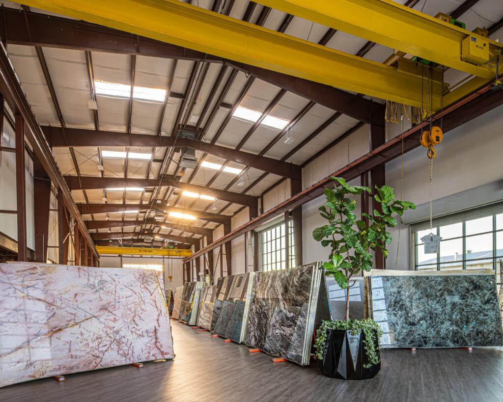 quartz countertop showroom in Dallas