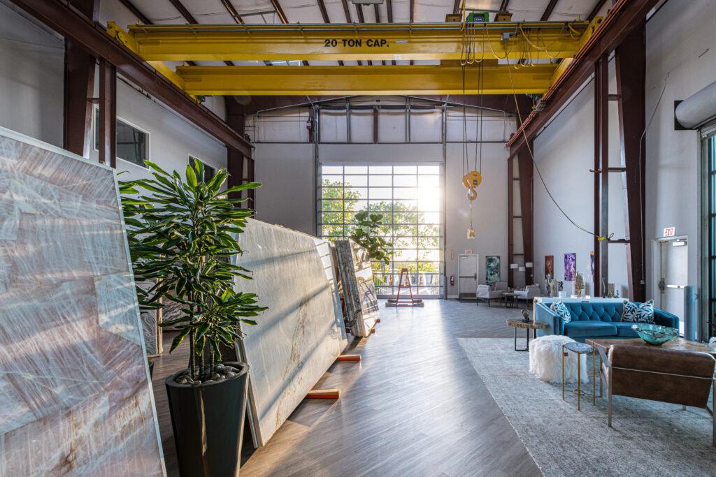 quartz countertop showroom in Dallas